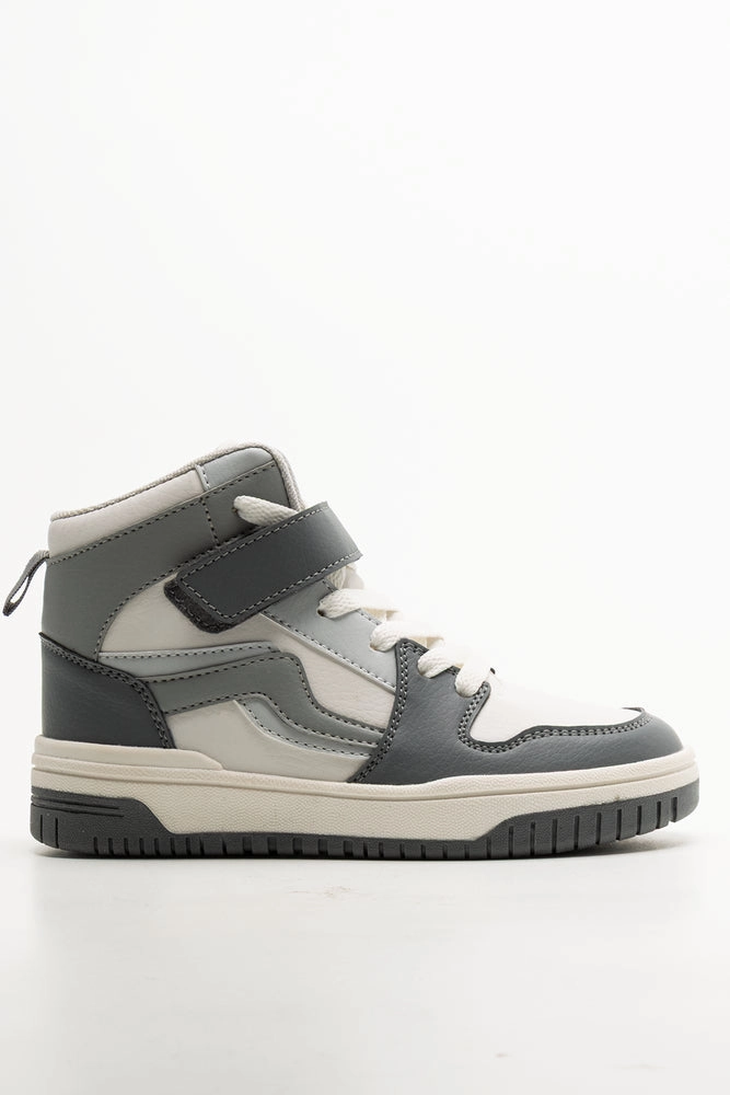 Avia Avi-verge Training Shoes High Top Sneaker White & Grey