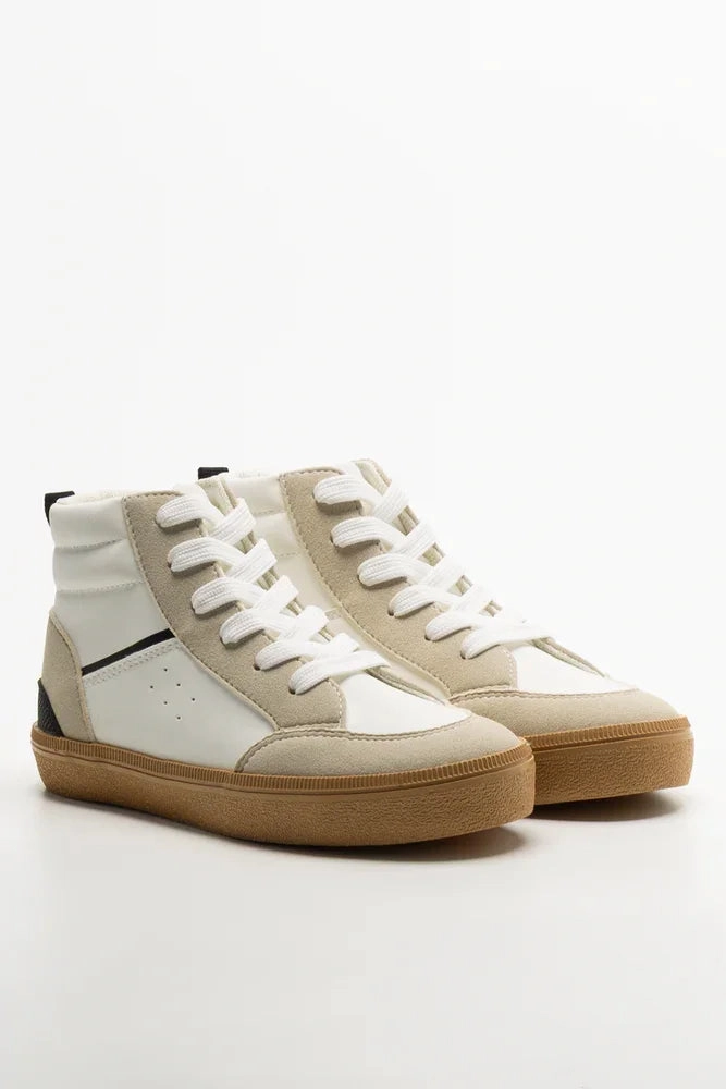 HighTop Sneakers White Nike Performance Training Shoes