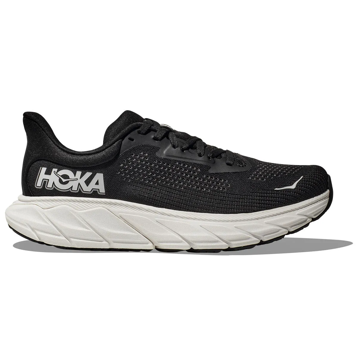 Best Metatarsalgia Hoka Arahi 7 Running Shoes - Mens - Black/White