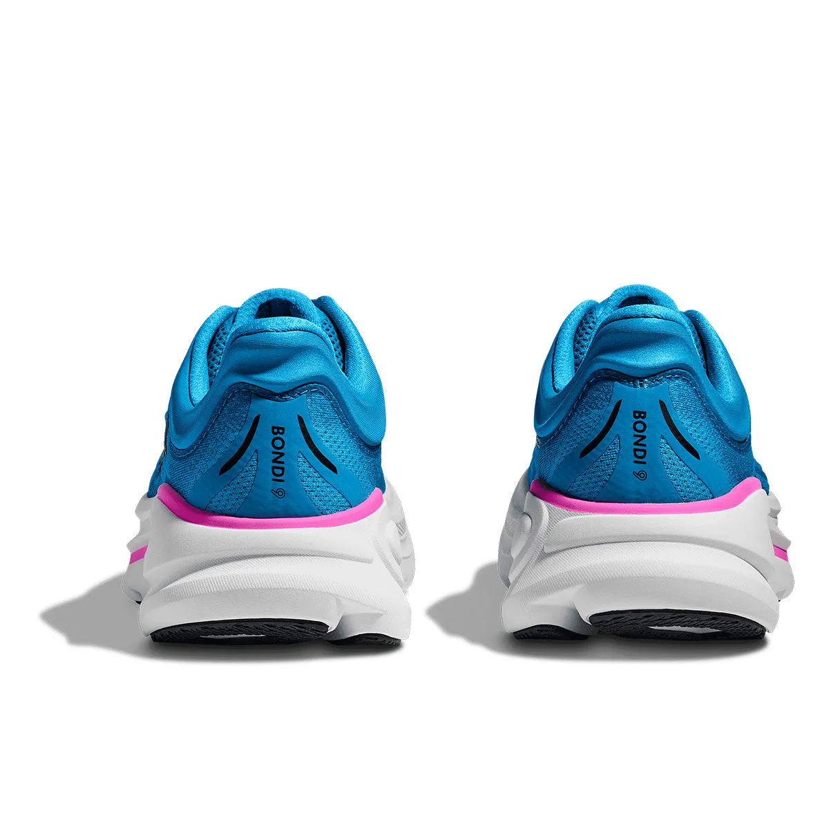 Originated Hoka Bondi 9 Womens | Skyward Blue / Neon Fuchsia