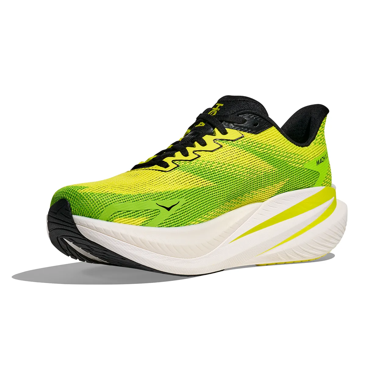 Hoka Mach X 3 Running Shoes - Mens - Neon Hoka Citrus/Neon Lime Reformation Shoes