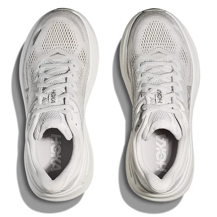 Temecula Womens Hoka Bondi 9 in Stardust/Silver