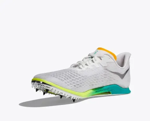 Shoes On Clearance Hoka | Cielo X 2 MD | Unisex Spike | White/Ceramic