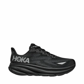 Shoes With Flowers Hoka Men's Clifton 9 GTX Sneaker in Black/Black