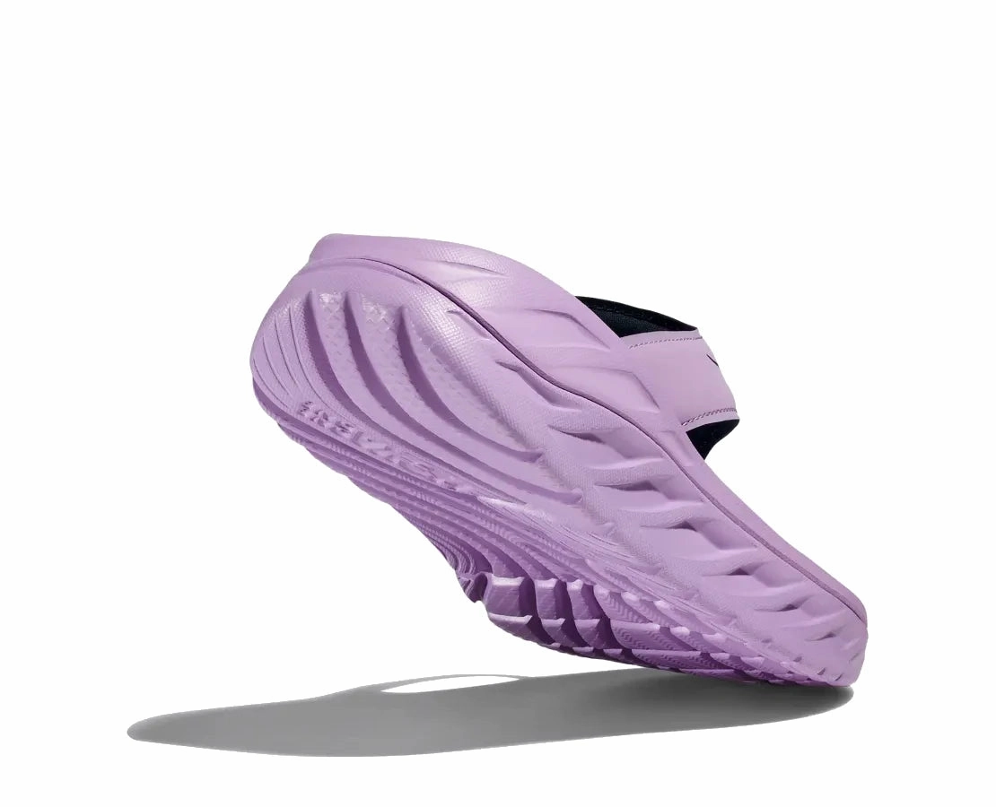 Work Shoes Hoka Women's Ora Recovery Flip - Violet Bloom/Outerspace