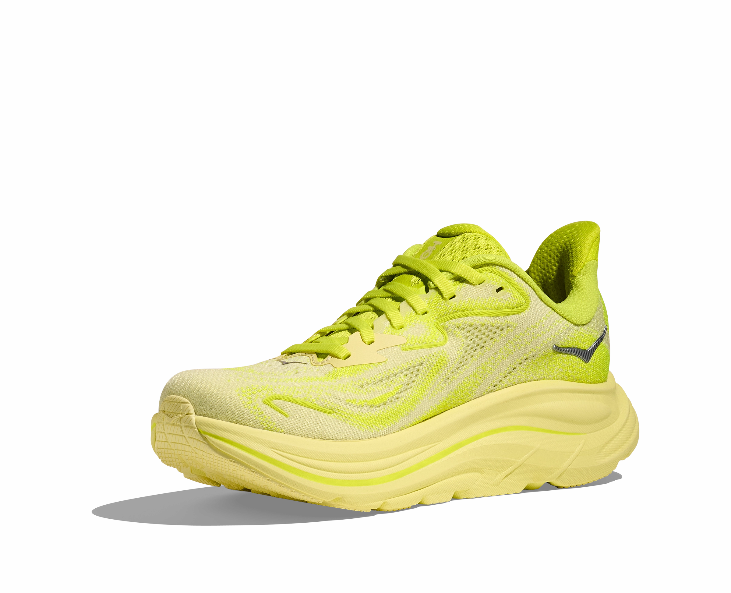 HOKA Women's Clifton 10 - NEON HOKA CITRUS / SUNLIGHT Shoes Glasgow