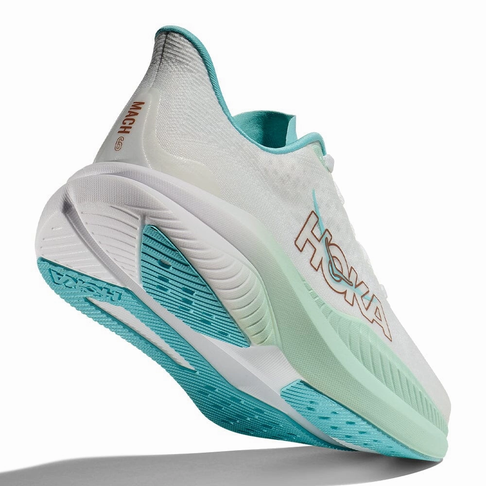 Hoka Women's Mach 6 Shoes Logo