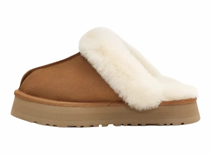 UGG Women's Disquette Slipper - Chestnut Hiking Shoe Vs Trail Runner