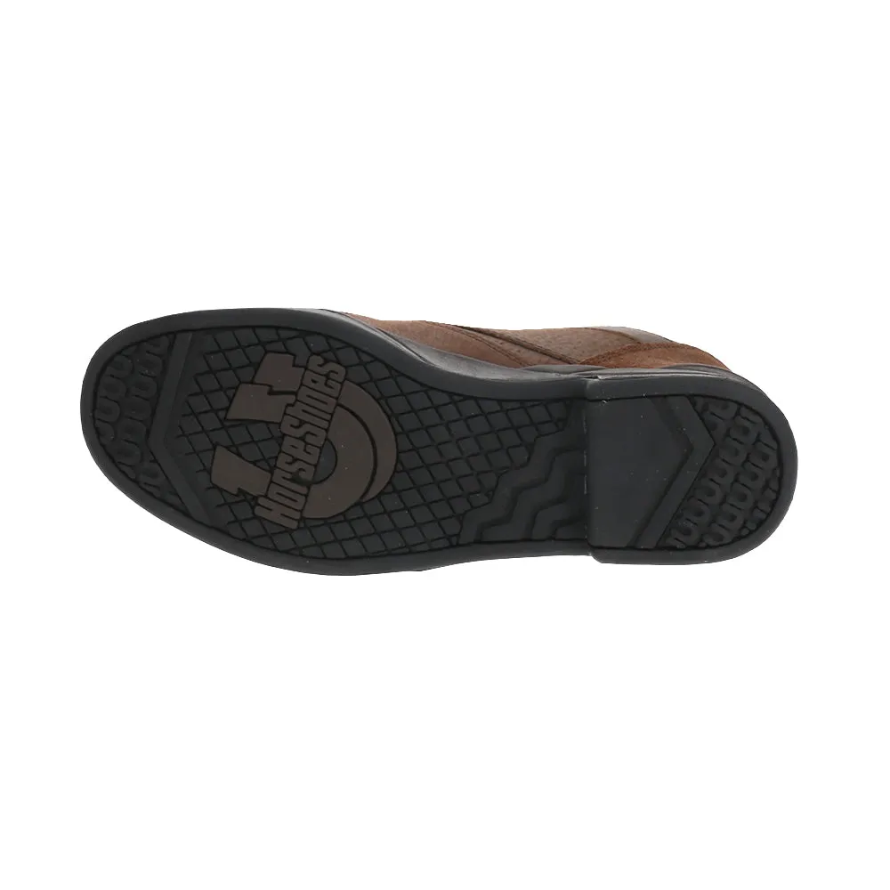 Best Road/trail Running Shoes Horseshoe Round Toe Lace Up Boots