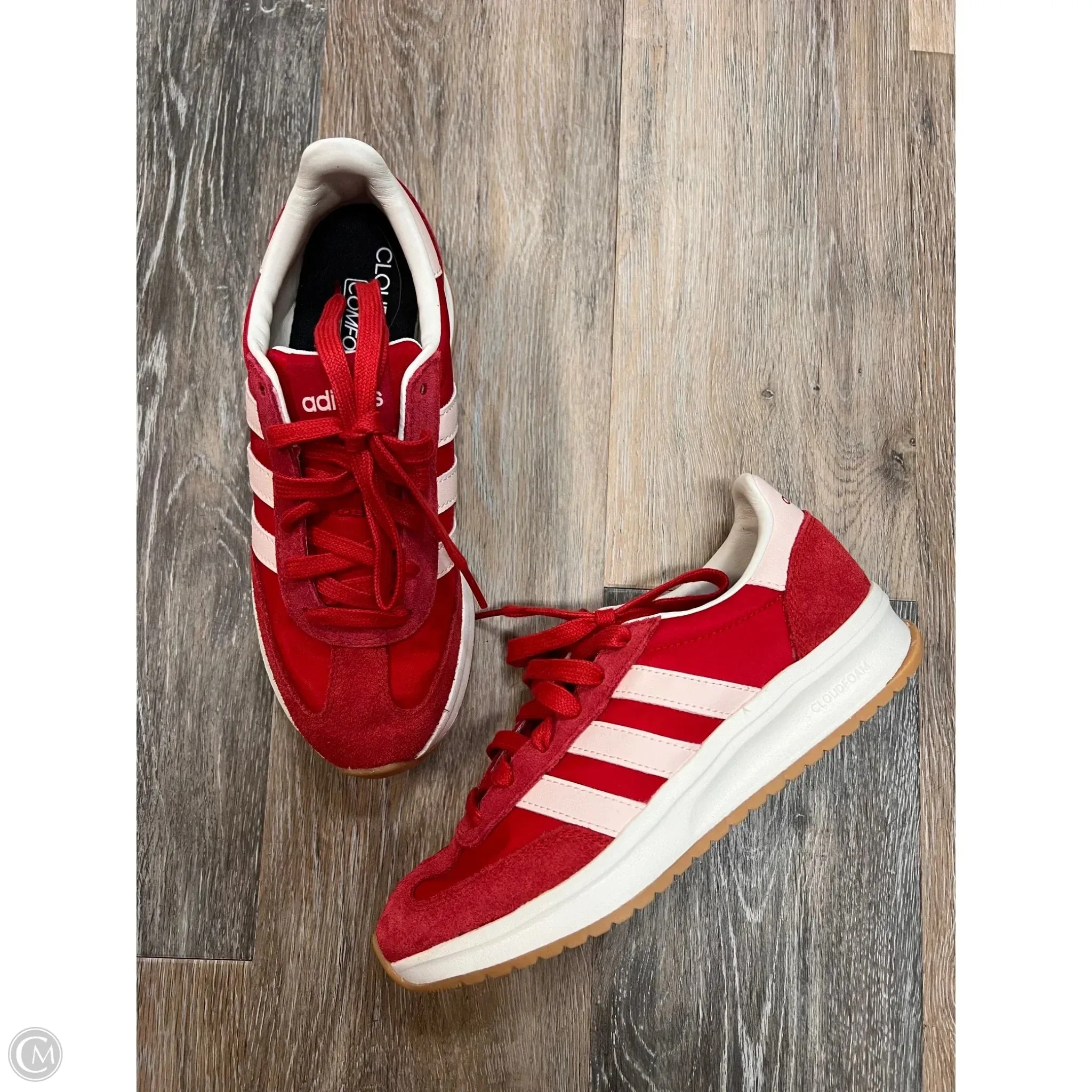 Adidas Nizza Rf Shoes Shoes Athletic By Adidas In Red, Size: 6