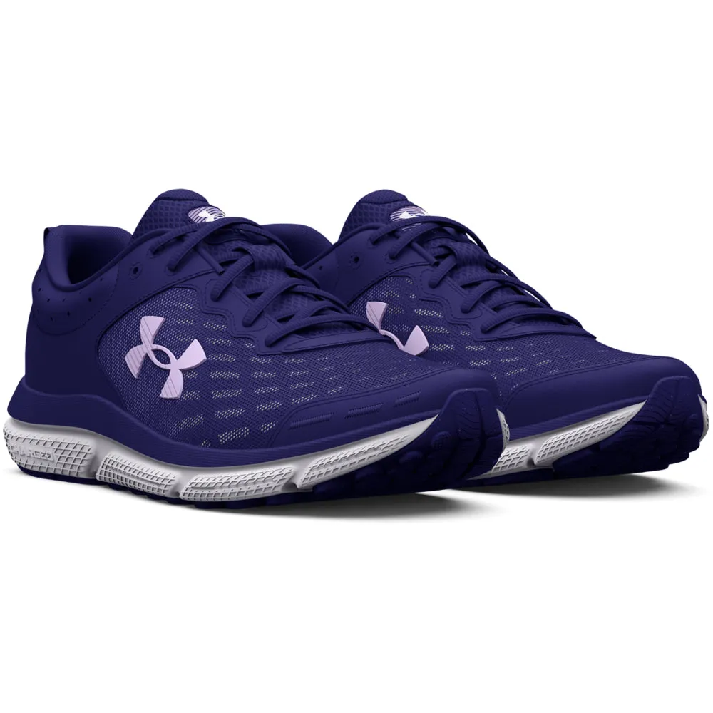 'Under Armour' Women's Charged Assert 10 - Sonar Blue / Nebula Purple Insulated Boots Work