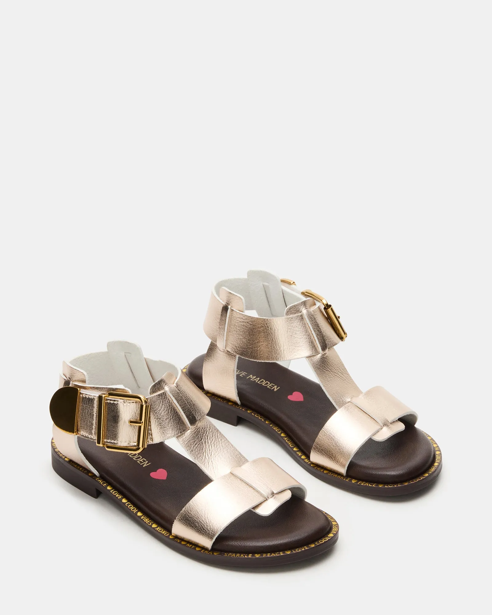 KIDS' BRAZIN GOLD Tide Sandals
