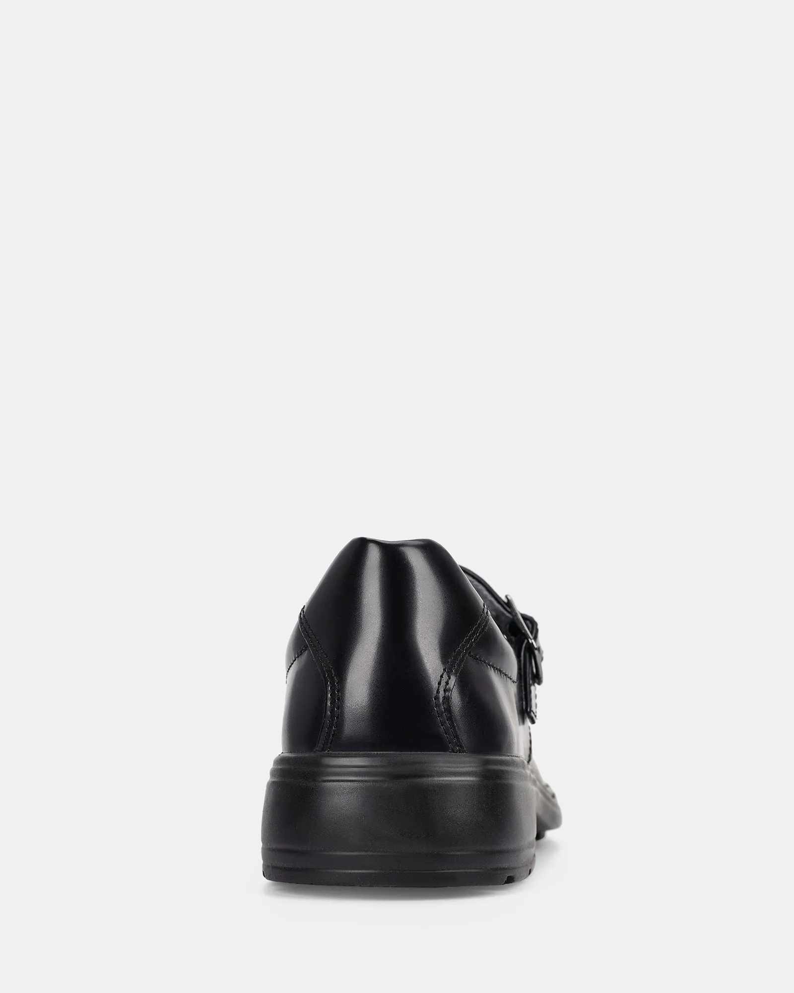 Ingrid Senior Black Hi-Shine Casual Shoes And Sneakers