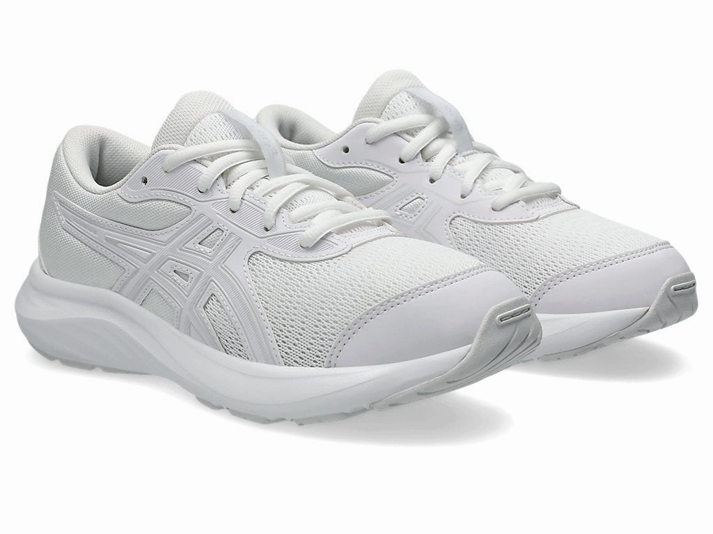 Best Asics Cross Training Shoes Asics Kid's Contend 9 Gs Triple White Running Shoes