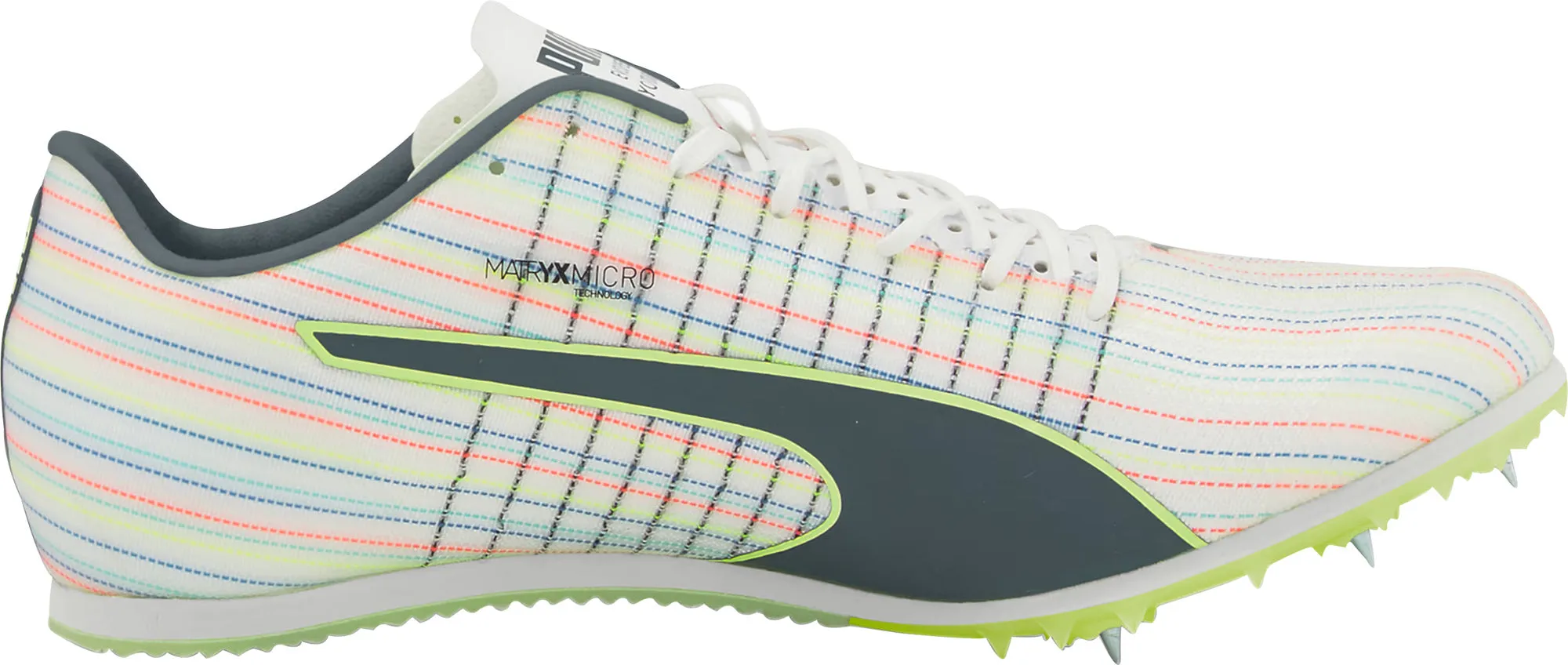 Puma Melos Basketball Shoes Puma evoSpeed Tokyo Future 3 Jump Field Event Spikes - White