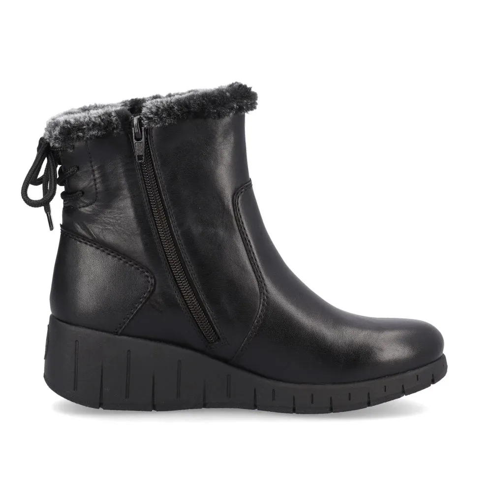 Rieker Y1350-00 Wide Cowgirl Boots