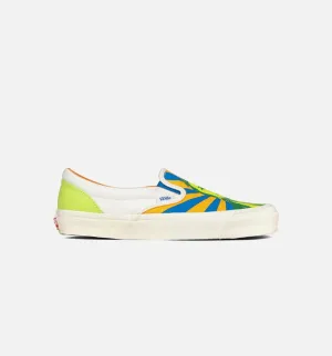 Paul Rodriguez Skate John Van Hamersveld X Vans Collection OG Classic Slip On LX Mens Shoe -  Green/Blue