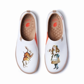 Printed Casual Shoes John Tenniel Alice's Adventures in Wonderland Toledo I Women