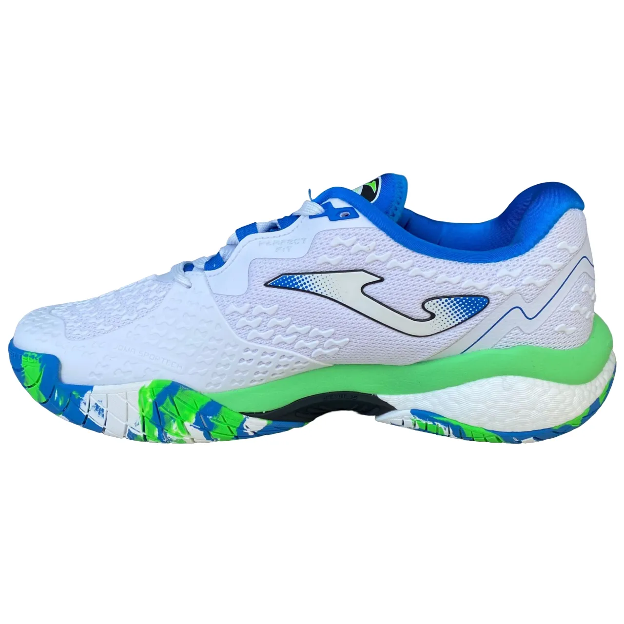 Joma scarpa da Tennis Padel da uomo Break Men 2302 bianco-azzurro Asics Gel Game 9 Tennis Shoe