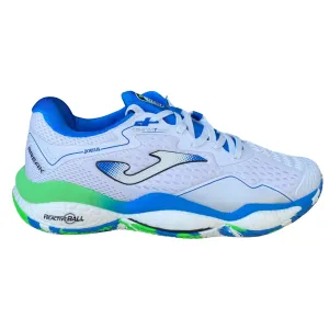 Joma scarpa da Tennis Padel da uomo Break Men 2302 bianco-azzurro Coolway Tennis Shoes