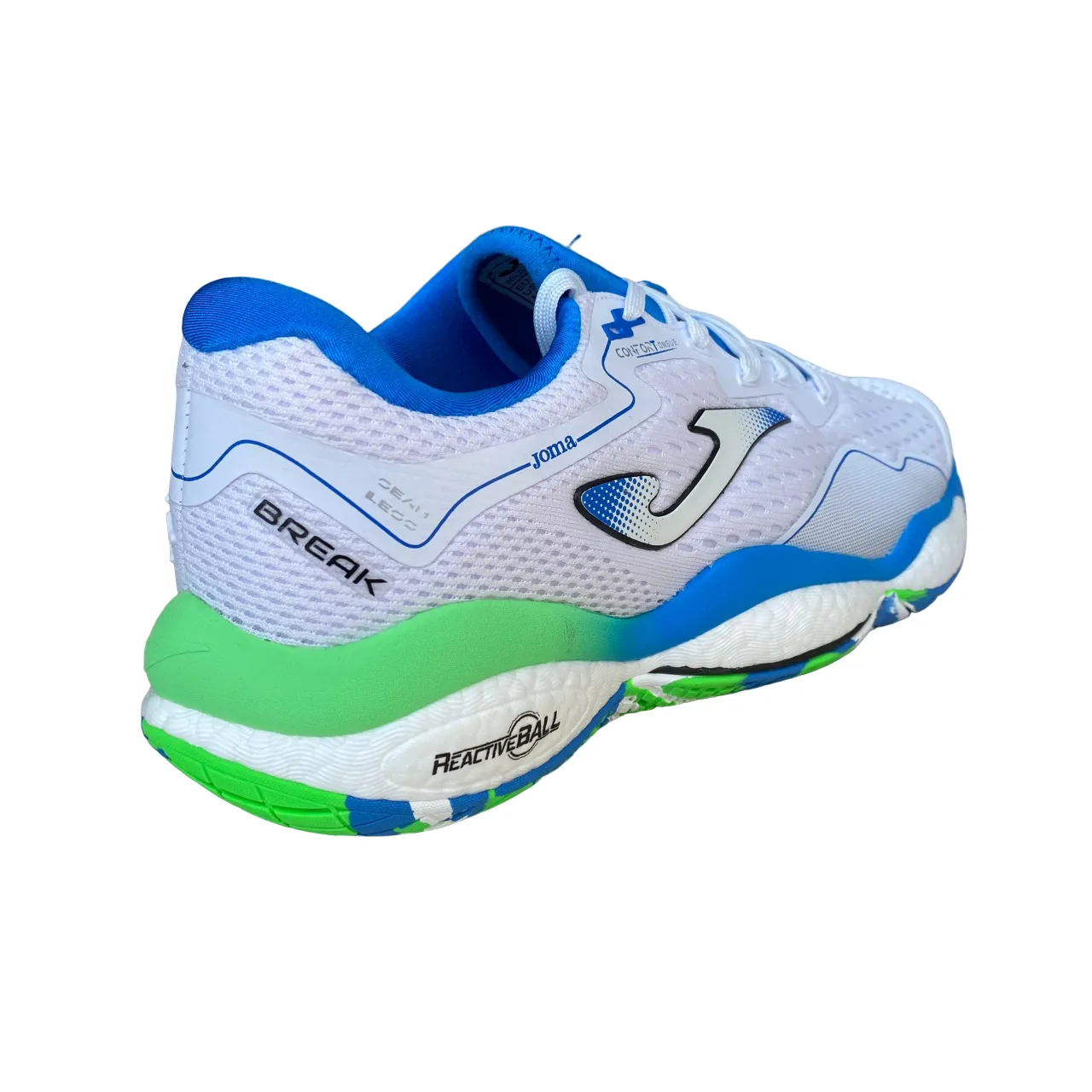 Joma scarpa da Tennis Padel da uomo Break Men 2302 bianco-azzurro Nike Rafa Tennis Shoes