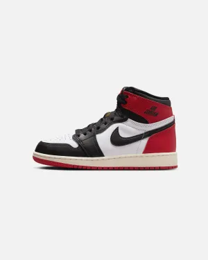 Jordan Kids' Air Jordan 1 High OG "Reimagined" (GS) White/Black-Varisty Red Casual Shoes Dsw