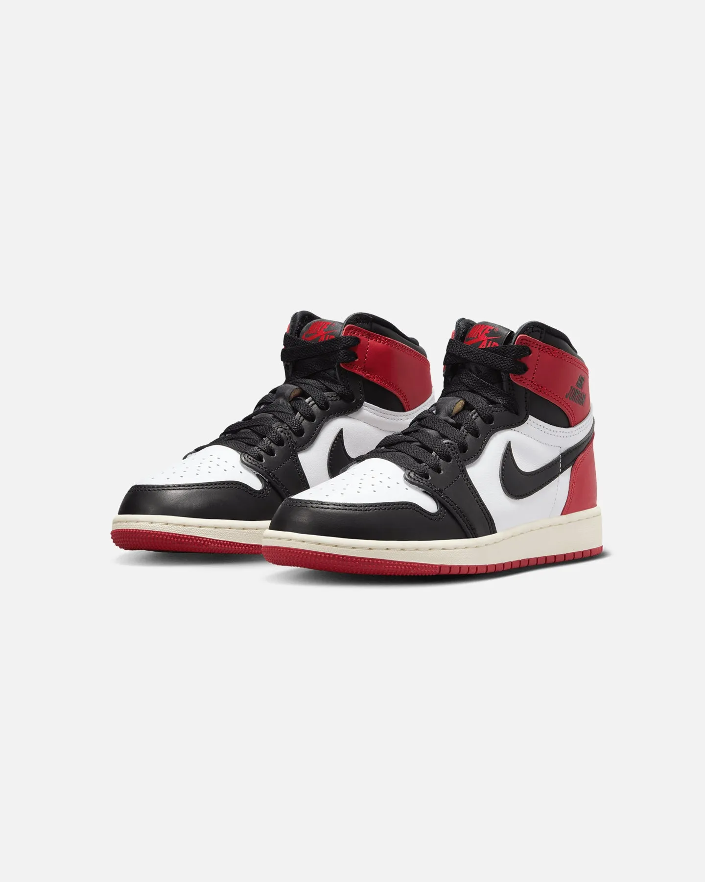 Casual Shoes Good Arch Support Jordan Kids' Air Jordan 1 High OG "Reimagined" (GS) White/Black-Varisty Red