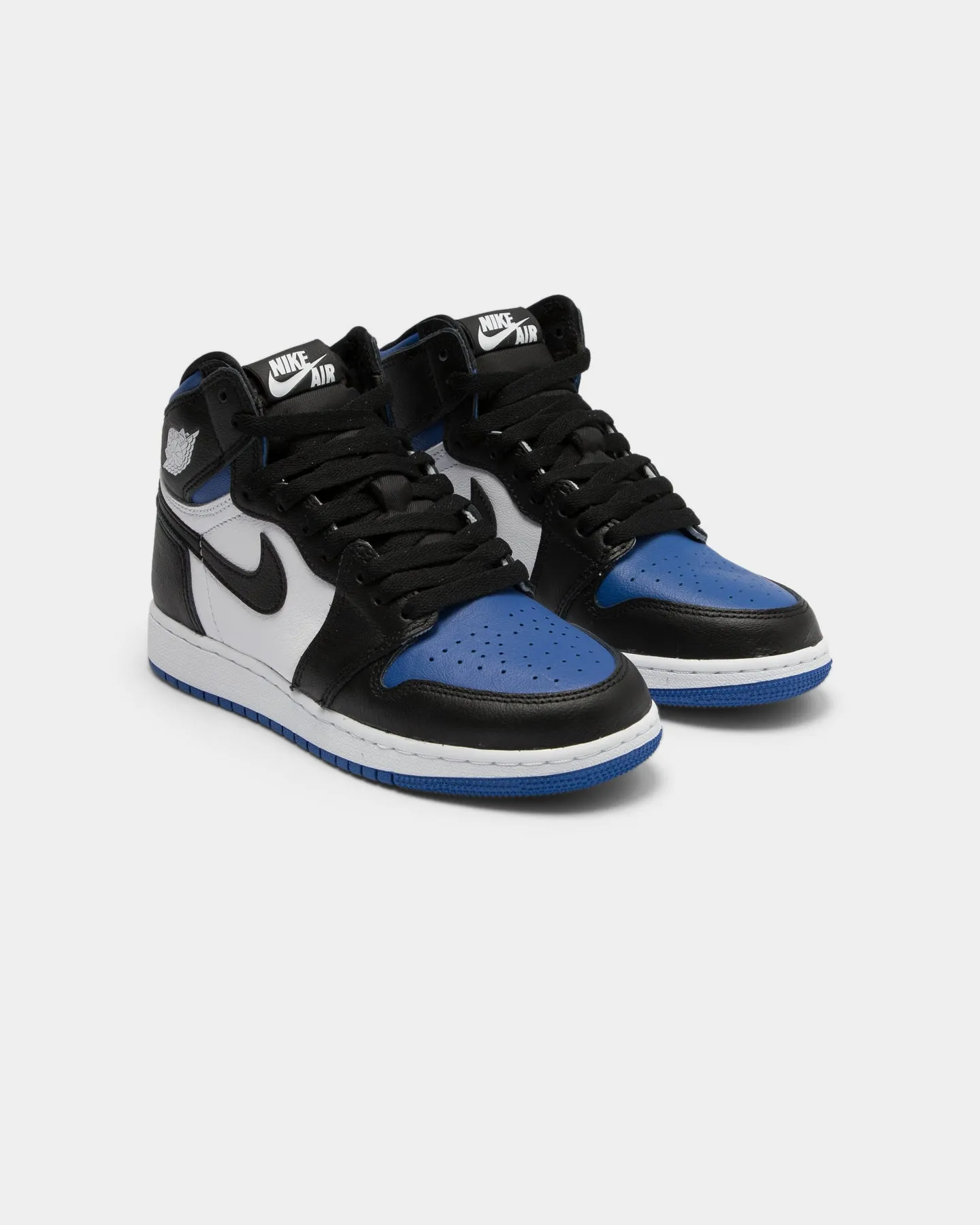 Jordan Kids Air Jordan 1 High Retro OG (GS) "Game Royal" Black/White/Royal Blue Ecko Casual Shoes