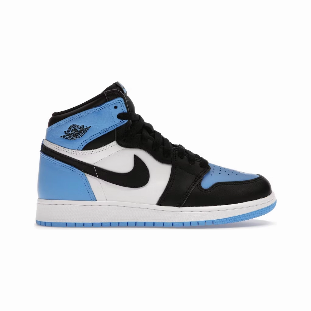 Jordan 1 Retro High OG UNC Toe (GS) Curry Basketball Shoes
