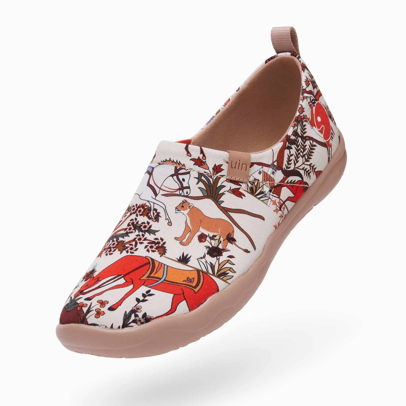 Casual Suede Slip On Shoe Horses in Tang Dynasty Toledo I Women