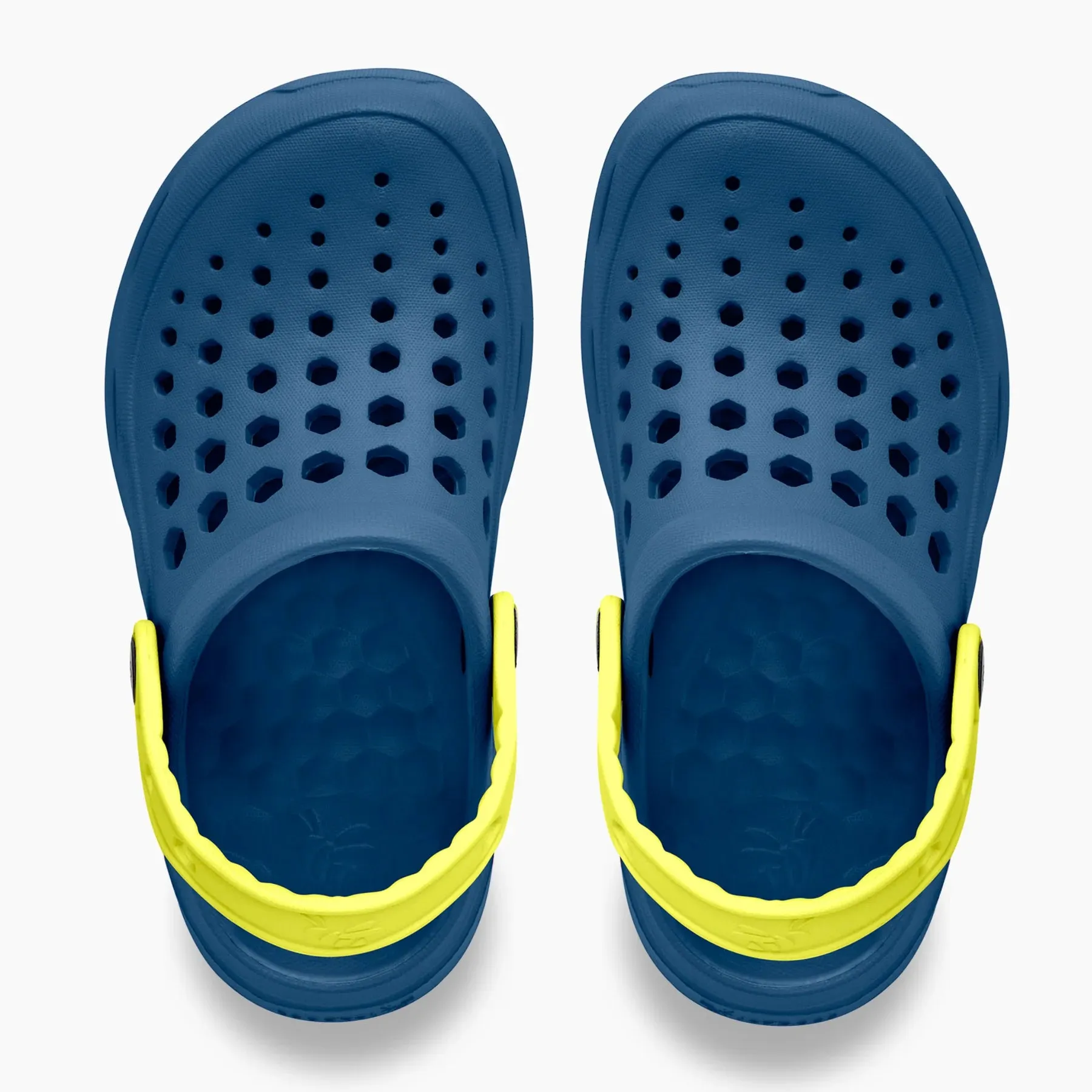 Joybees Kids' Active Clog - Navy/Citrus Trail Running Shoes With Boa