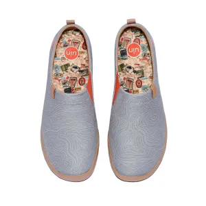 Heydude Wendy Slub Canvas Casual Shoes Limestone Toledo I Men