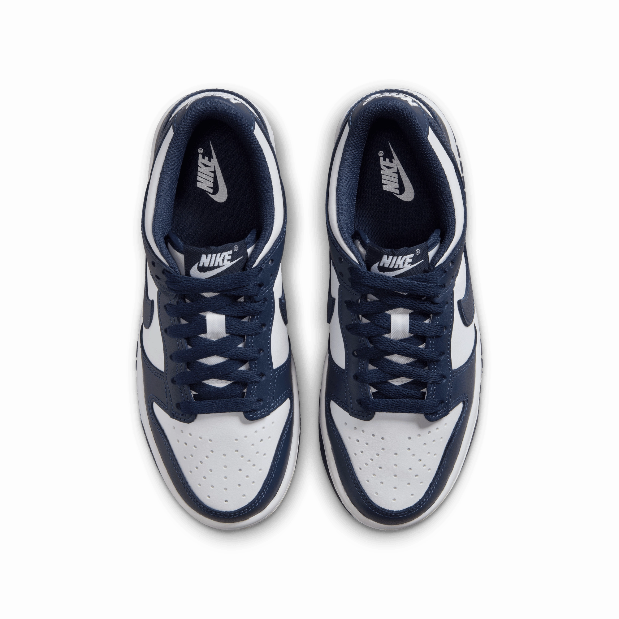 Kids Dunk Low 'Midnight Navy' Tall Basketball Shoes