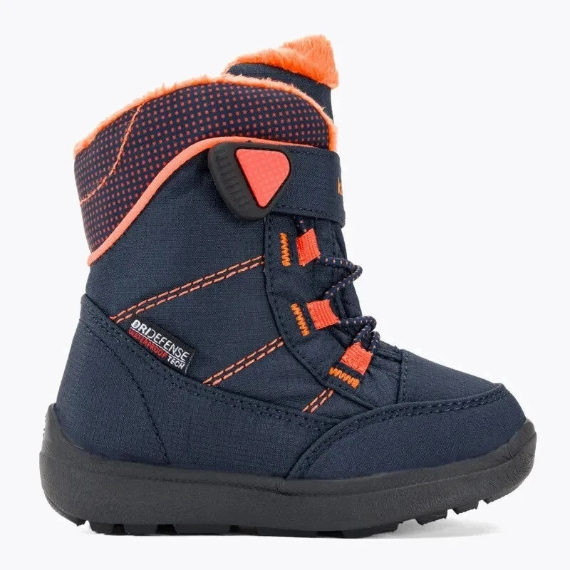 Skeeper Rain Boots Kamik Stance NF9297-NFL Kids  Navy Flame Waterproof Winter Boots JOBB572