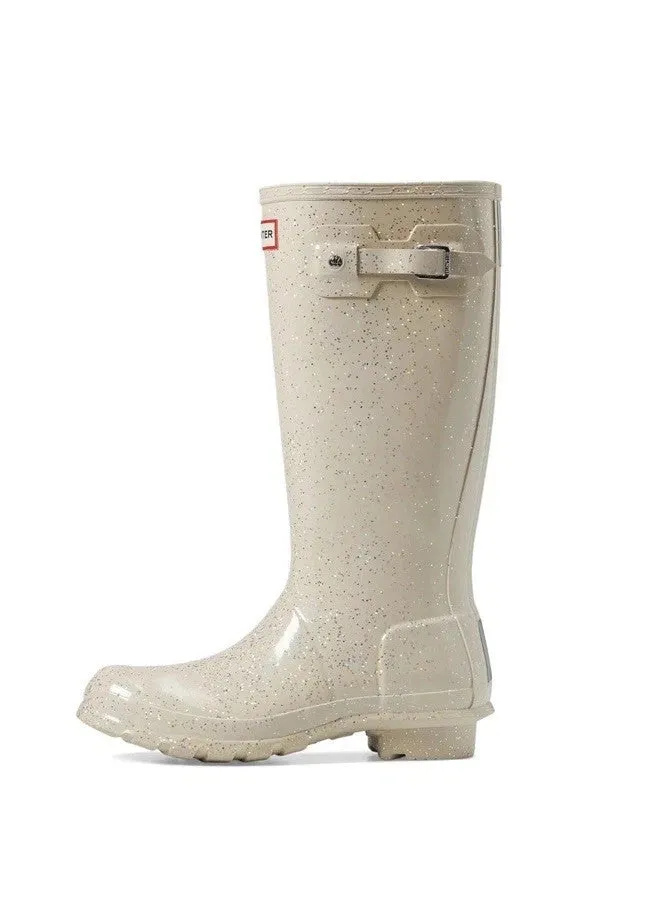 Hunter Original Giant Glitter JFT6075RGT-CAS Kids Cast Rain Boots VER628 Wing Lumberjack Boots