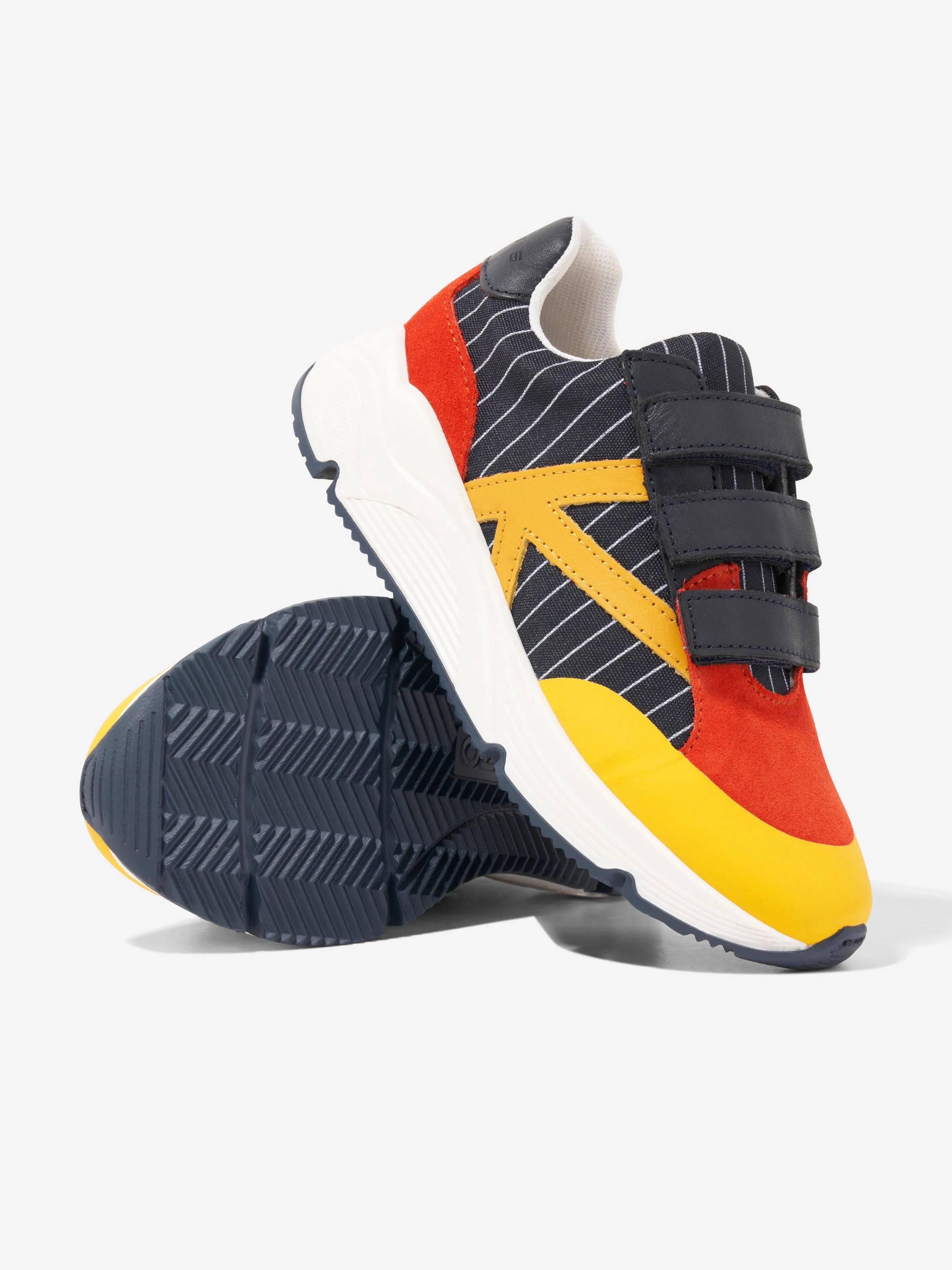 X Disney Mickey And Friends Monofit Trainer Shoes KENZO Kids Branded Trainers in Navy