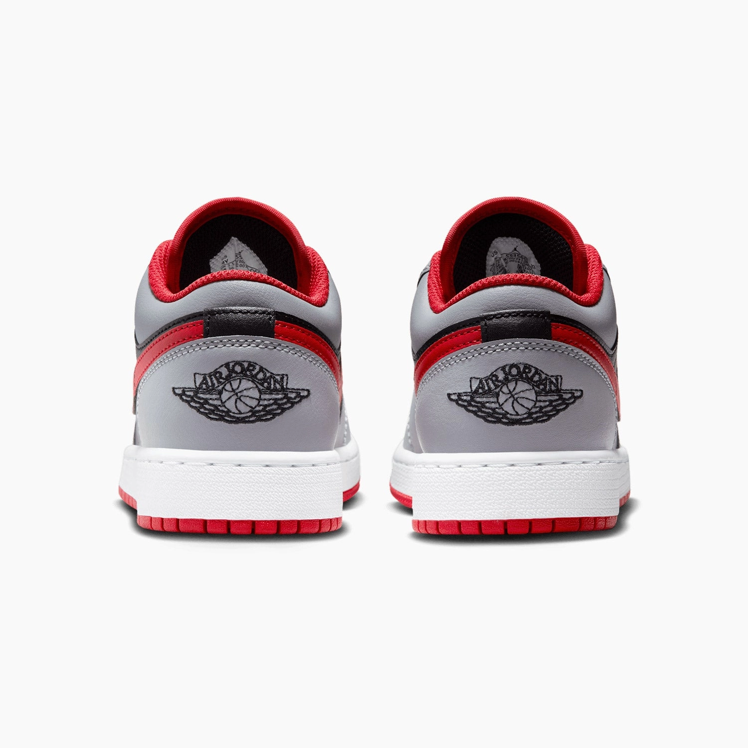 Dark And White Nike Shoes Kid's Air Jordan 1 Low Grade School