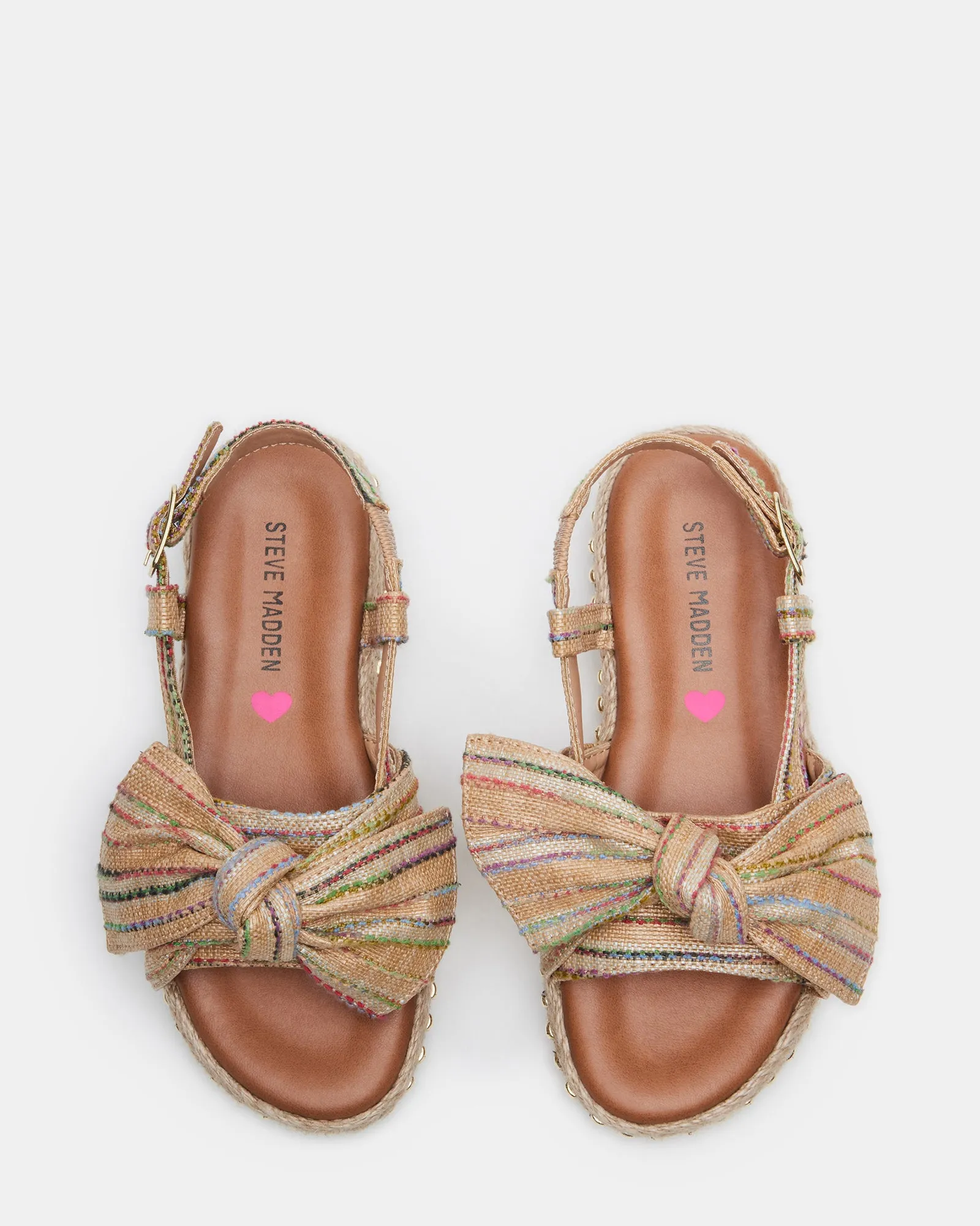 Closed Back Slippers KIDS' JOLADIE NATURAL MULTI