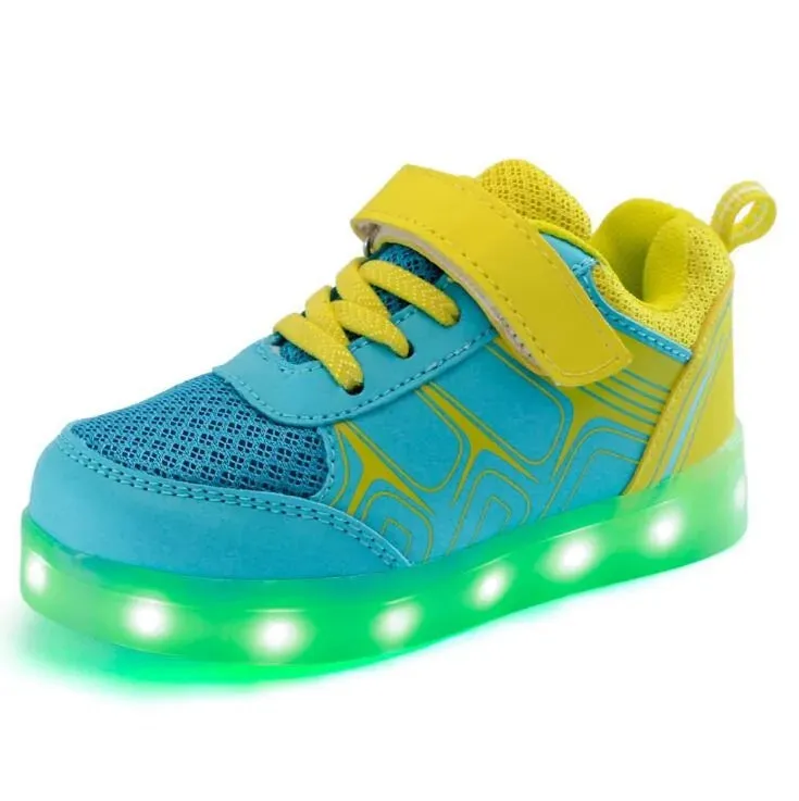 Trail And Pavement Running Shoes Kids Luminous Shoes