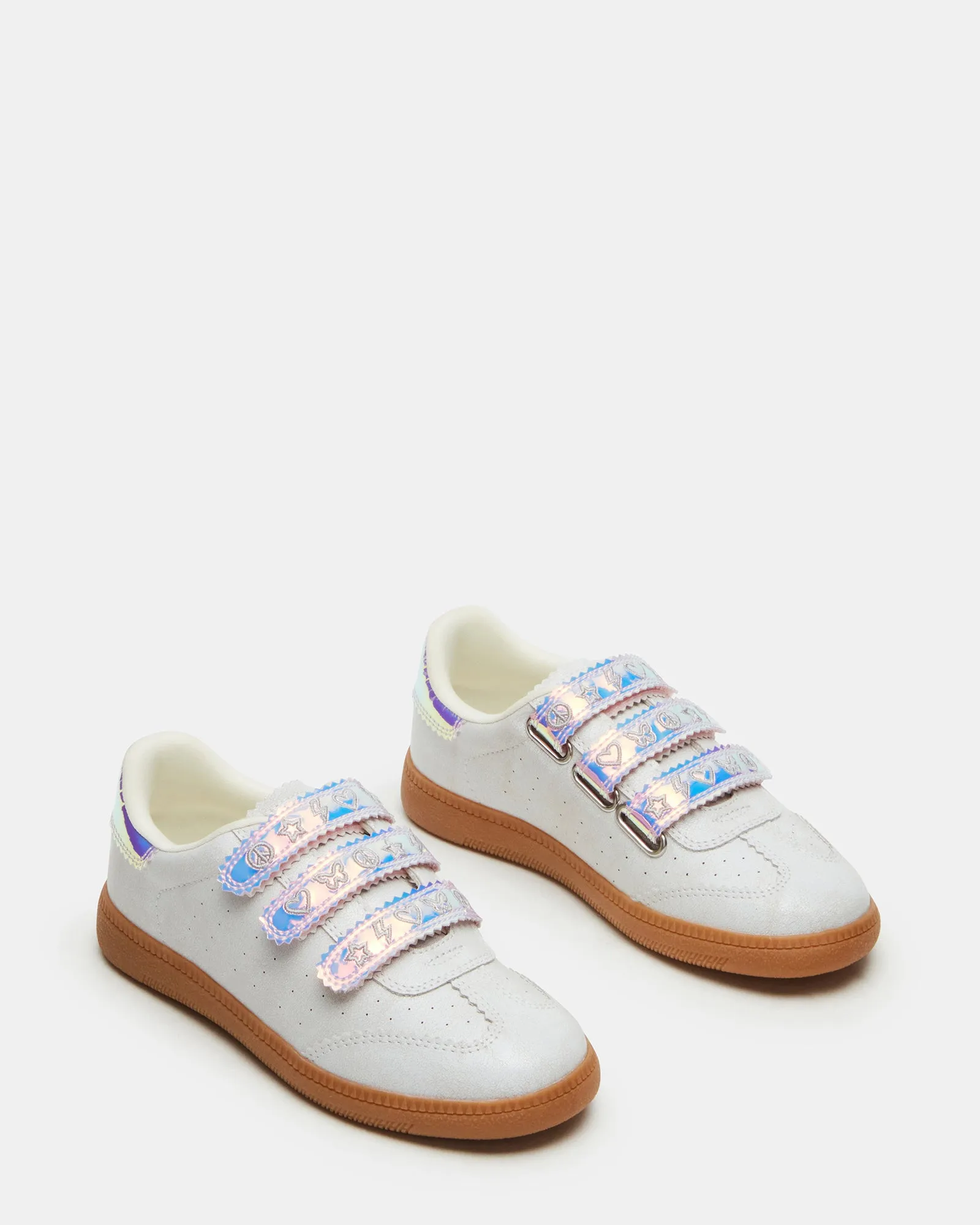 F Off Slippers KIDS' MOMENTUM OFF WHITE FABRIC