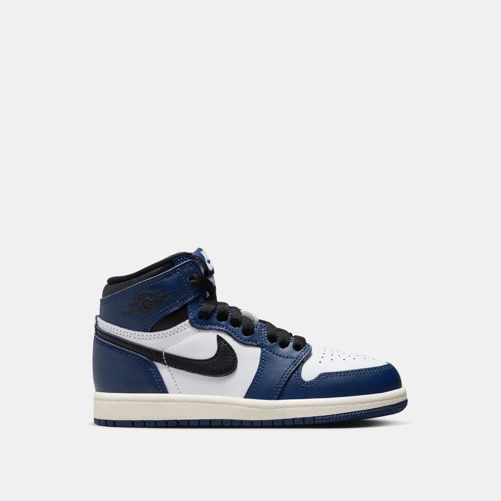 Kids' Jordan 1 Retro High OG "Midnight Navy" Japan Basketball Shoes