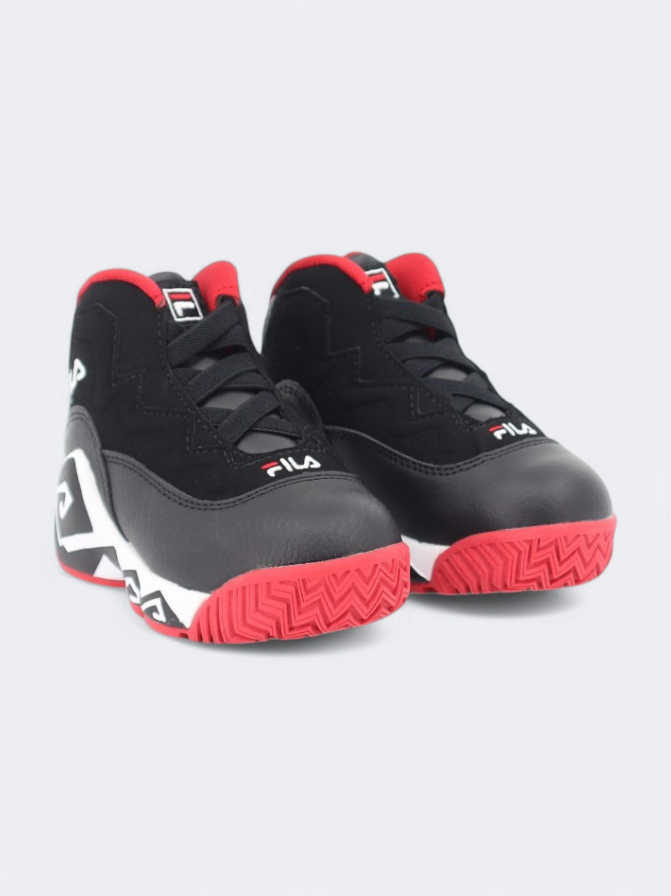 14 Basketball Shoes Kids Boy's Textured Basketball Shoes,Black