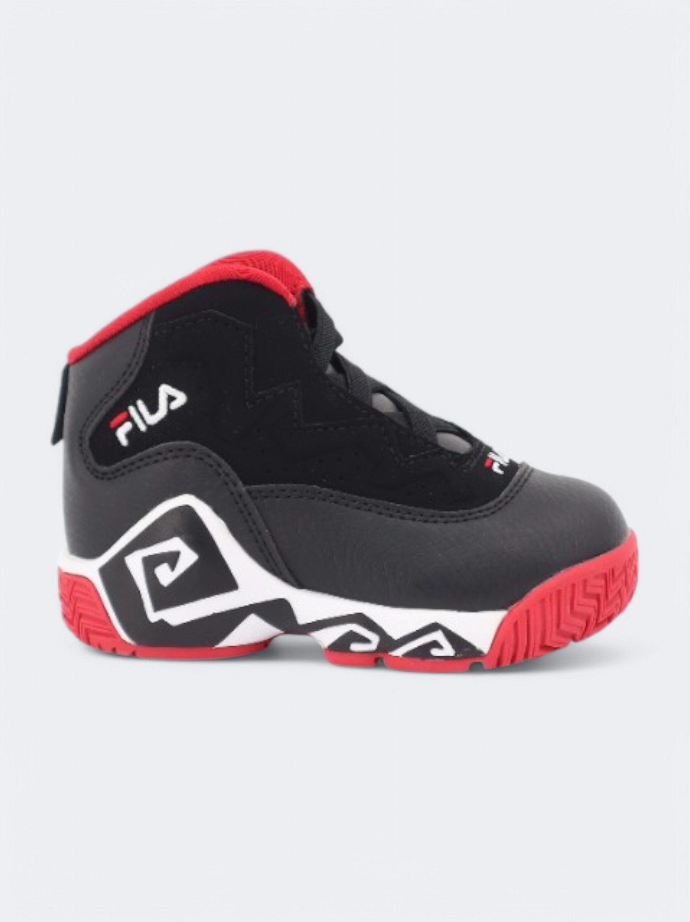 Basketball Shoe Brands Kids Boy's Textured Basketball Shoes,Black