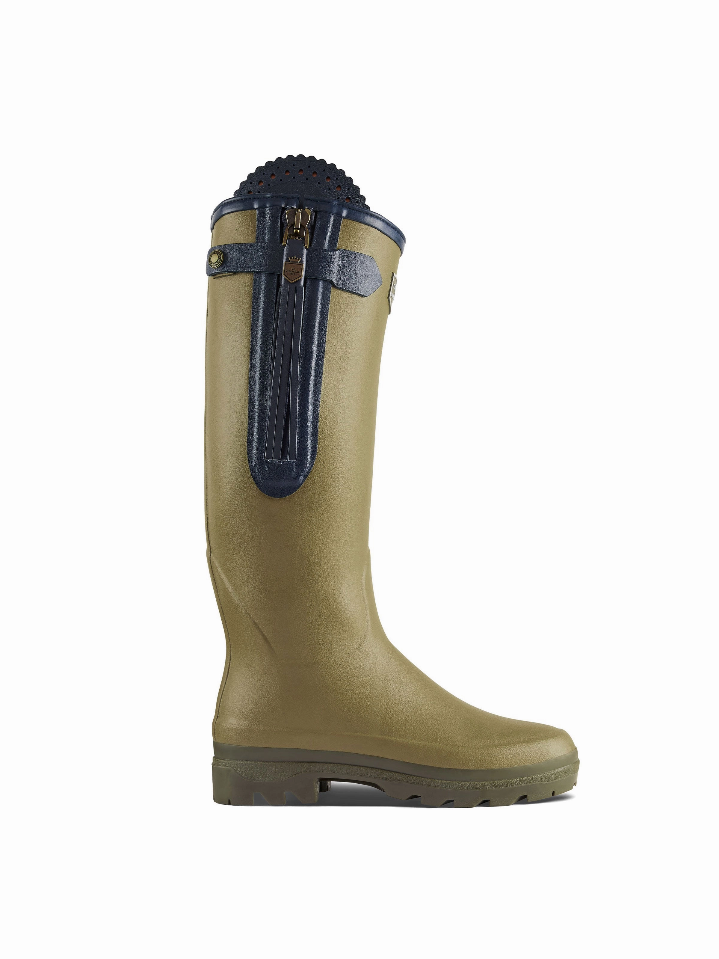 Chooka Rain Boots Review L'Alliance Neoprene Lined Wellington Boot (Narrow Fit) - Vert Vierzon