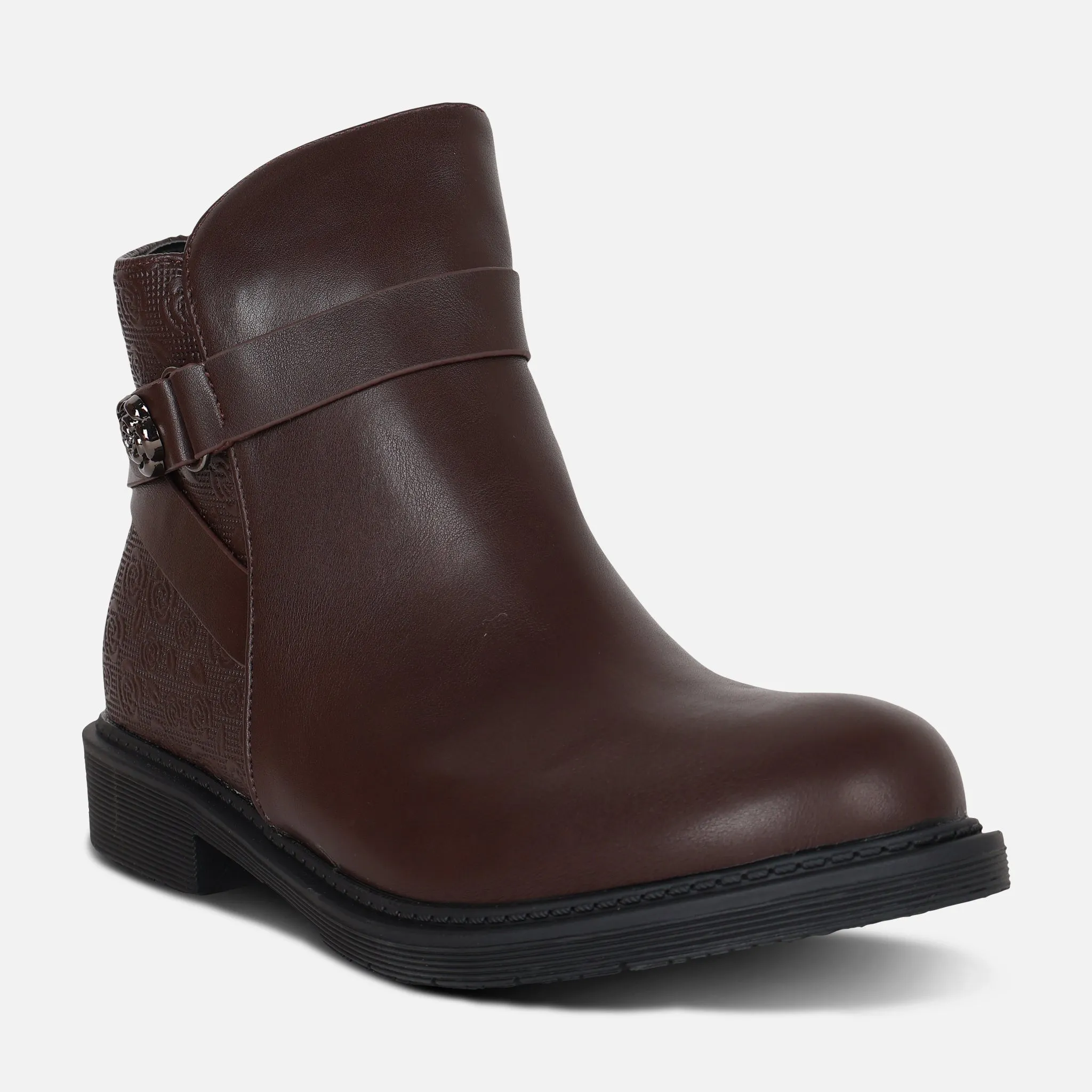 LADIES CASUAL SLIP-ON BOOTS Groove Rain Boots