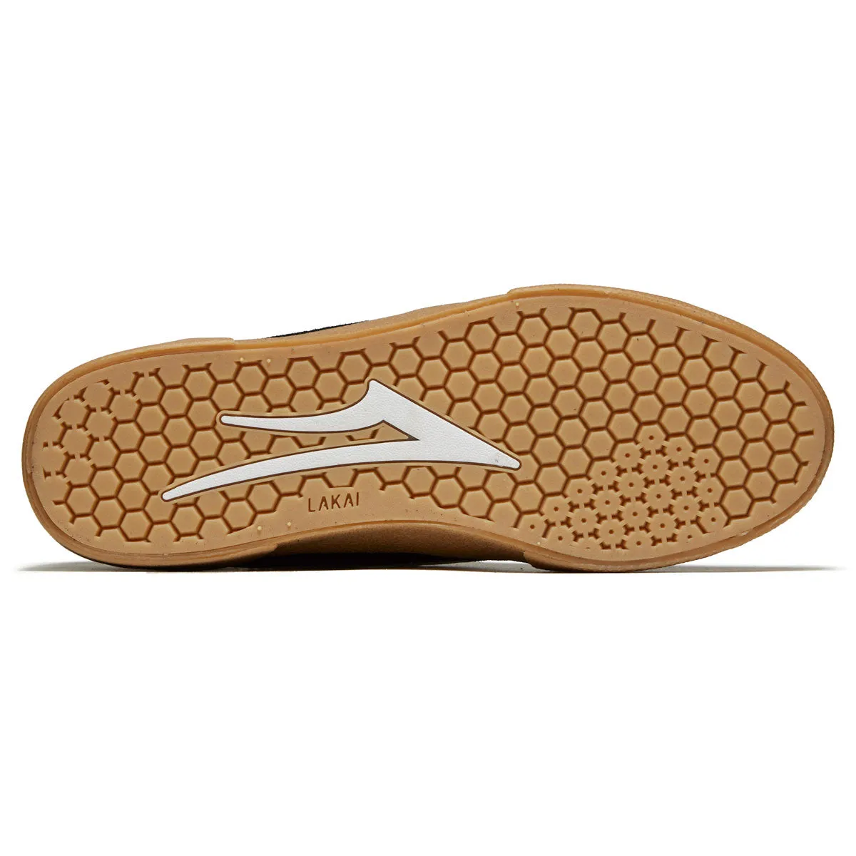 Lakai Cambridge Shoes - Black/Gum Suede P Rod Skate