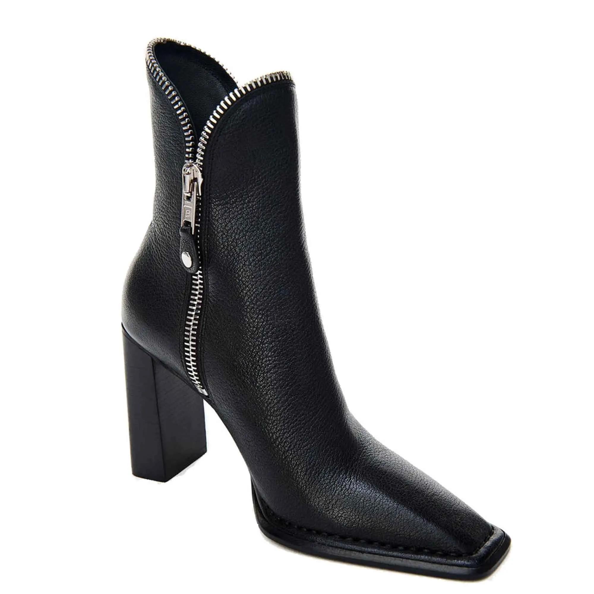 Dc Boots Lane Boots 100 Grained, Black/Rhodium