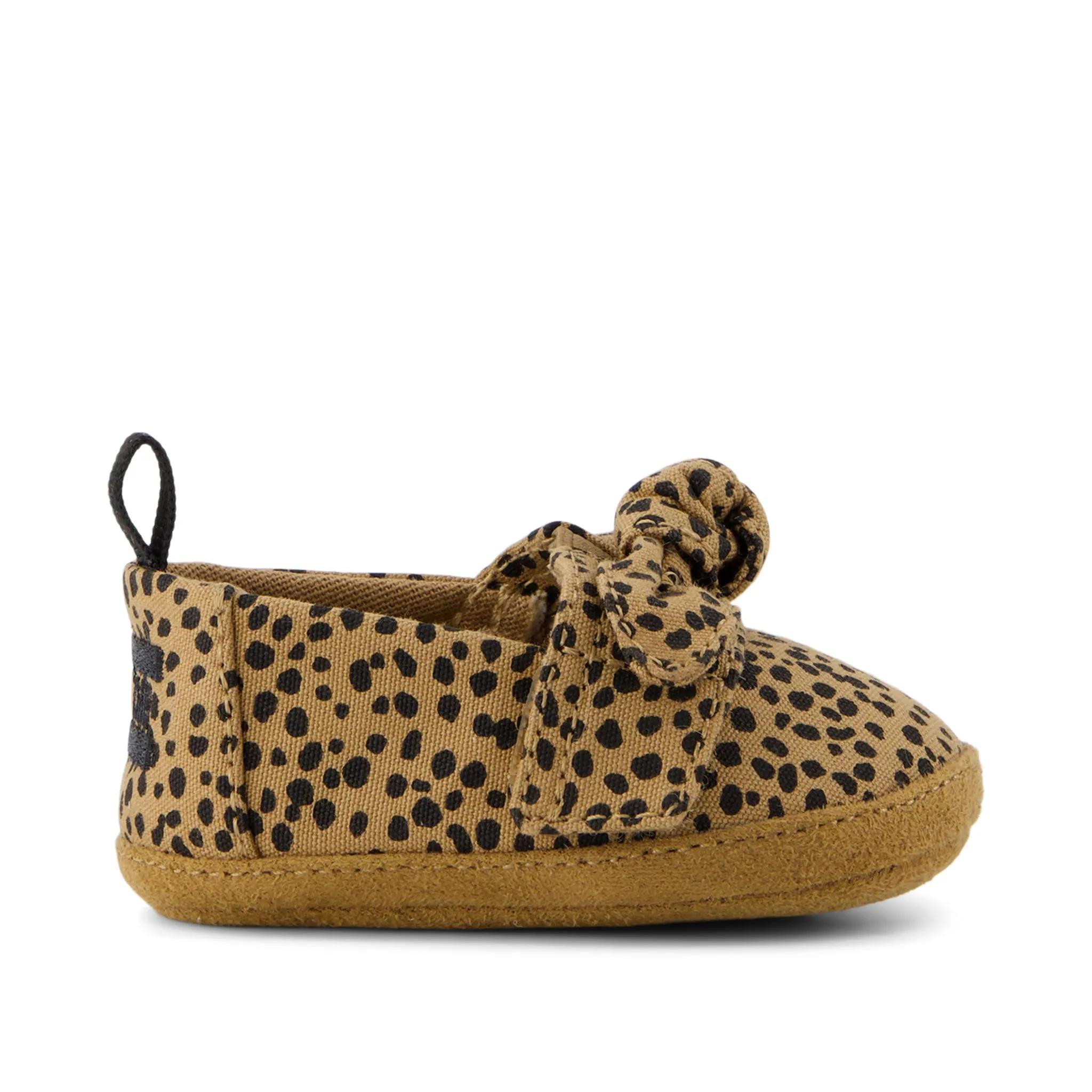 Layette Alpargata Brown Mini Cheetah Toddler Crib Shoe Breathable Outdoor Casual Shoes