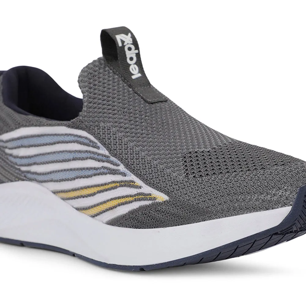 Dropset 3 Strength Trainer Shoes Leap7x Sports Light Grey Walking Shoes For Mens ROBIN-E By Liberty