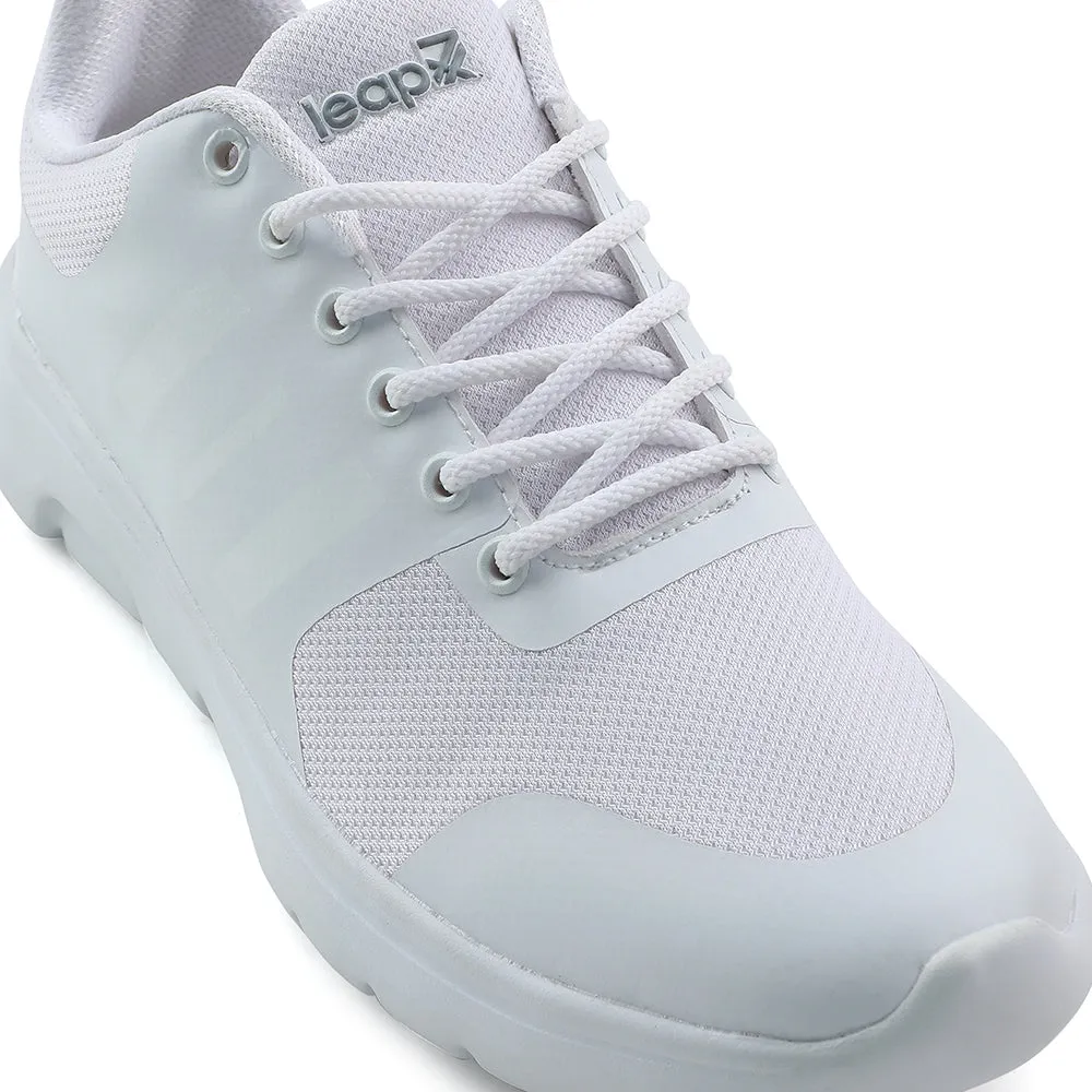 Cheapest Basketball Shoes Leap7x White Lacing Casual / School Shoes For Men TRIVSKO-2E By Liberty